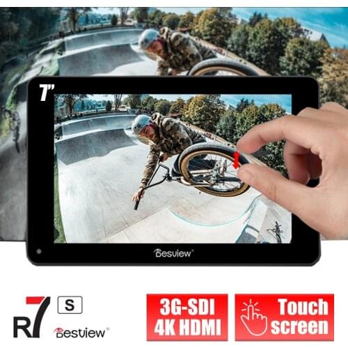 Bestview R7S 7” 7 inch 3D touch screen Monitor 4K HDMI SDI interface Full HD 1920x1200 Field Camera Monitor for Live video