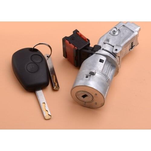 7701208408 Car Ignition Lock Barrel Switch Keys 8200214168 Fit For Nissan NV400 NV300 Renault Master Trafic Wind Vauxhall Vivaro