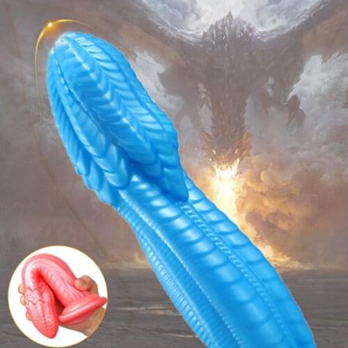 Anal Monster Dildo With Powerfull Sunction Cup Sex Shop Big Dragon Realistic Dildo Sex Toys for Women Female Dildos Masturbators