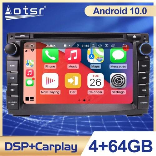 Android 10.0 PX5/PX6 Car GPS Navigation for KIA CEED 2009-2012 /Venga 2009-2017 Car Radio Audio Head Unit Multimedia Player DSP