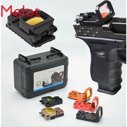 Flip Red Dot Sight RMR Holographic Reflex Sight for Shooting Hunting for Glock or 20mm Picatinny