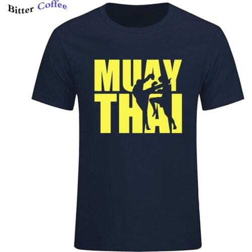 Summer Hot Sale NEW Fashion Muay Thai Thailand Boxer T Shirt For Man Geek Homme Tee Shirt Awesome Train T-shirt Plus Size