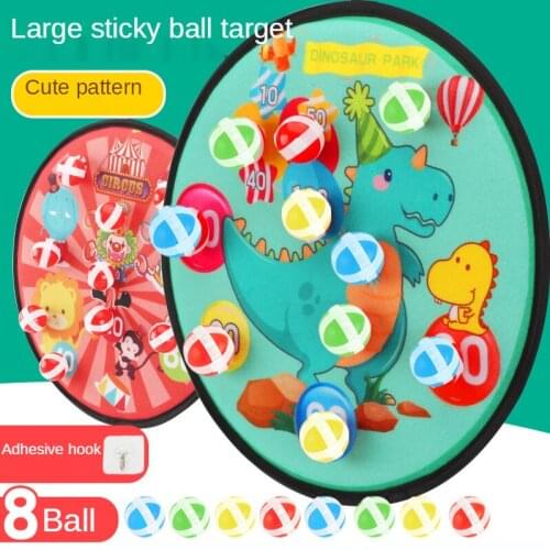Hot Sale Childrens Big Dart Board Set Dart Target Sticky Ball Indoor and Outdoor Flannel Throwing Toy Parent-child Activities
