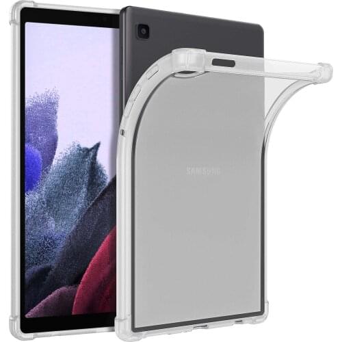Clear Case for Galaxy Tab A7 Lite 8.7 2021,Shockproof Drop Protection Slim Lightweight TPU Transparent Back Cover Shell for A7