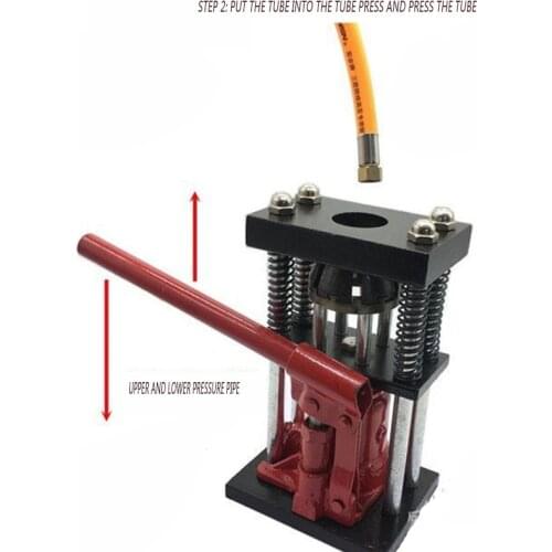 Manual Hydraulic Pipe Crimping Machine Pressure Pipe Crimping Device Agricultural Spray Pump High Pressure Hose Hydraulic Tool