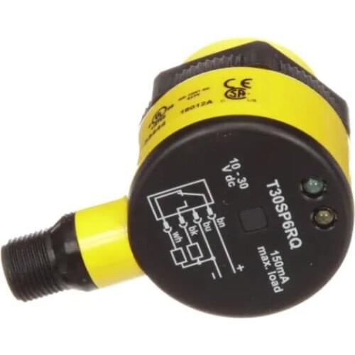 T30SP6RQ Sensor, Photoelectric, Receiver, 60 Meter Range, 10-30VDC, QD Conn, 33444
