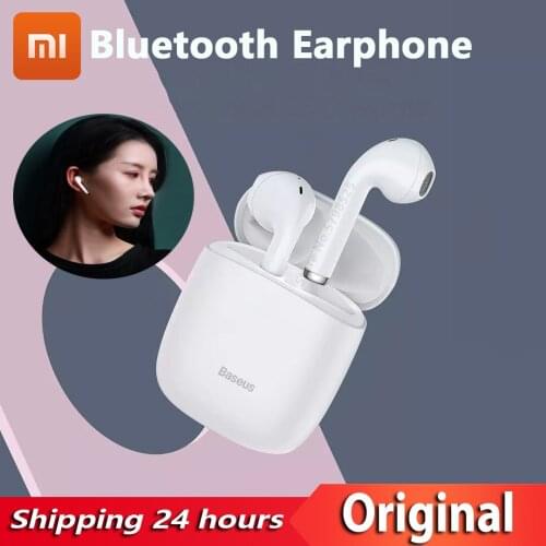 YOUPIN Baseus W04 TWS Earphone True Wireless 5.0 Headphone Mini HD Stereo Stereo Sports Headset With Charging Box