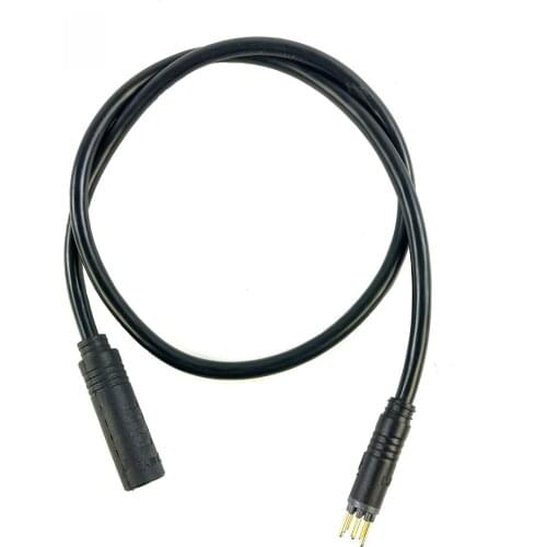 60/130/160cm 9-pin EBike Bicycle Female To Male Connector Motor Extension Cable For Variable Speed Electric Bicycle Accessories