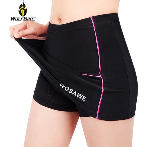 WOLFBIKE Women Cycling Short Skirt Baggy Underpant Bicycle Bike Underwear Clothes Downhill Shorts MTB Sports Shorts Summer