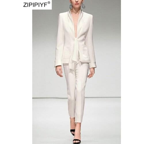 Женские летние брючные костюмы ZIPIPIYF China At AliExpress