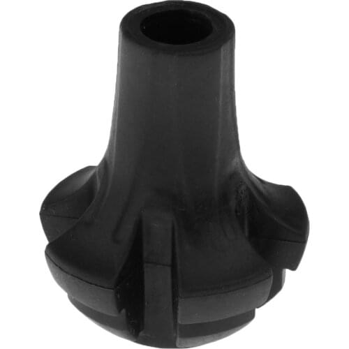 2 Pieces Rubber Hiking Pole Replacement Tips for Trekking Poles Walking Hiking Sticks eldely Cane Crutch