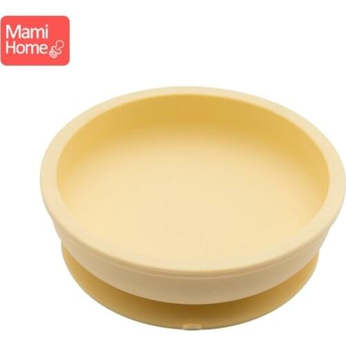 3pc/set Baby Feeding Bowl Silicone Tableware Spoon Food Grade Sets for Baby Tableware Baby Goods Baby Learning Dishes Plates