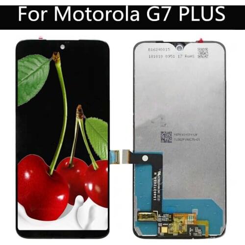6.24 inch For Motorola Moto G7 PLUS XT1965-6 LCD Display+Touch Screen Digitizer Assembly Repair Part Mobile Accessories