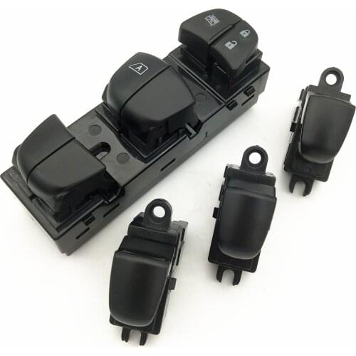 25401-3DF0B 25411-1KL5A Car Electric Power Window Lifter Switch For Nissan Juke Leaf Sentra Tiida Sylphy