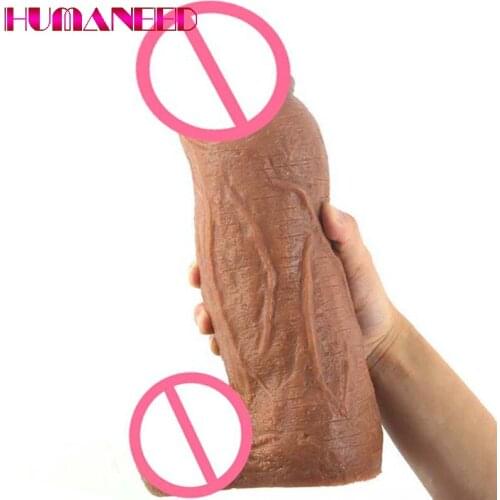 27.5*8cm Huge Thick Dildo Extreme Big Realistic Dick Peanut Coarse Texture Penis Sex Product for Women Ladies Vagina Stimulation