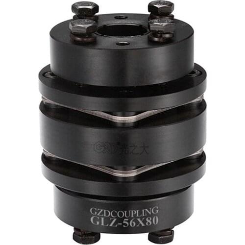 GLZ expansion sleeve diaphragm coupling servo motor elastic plum high torque