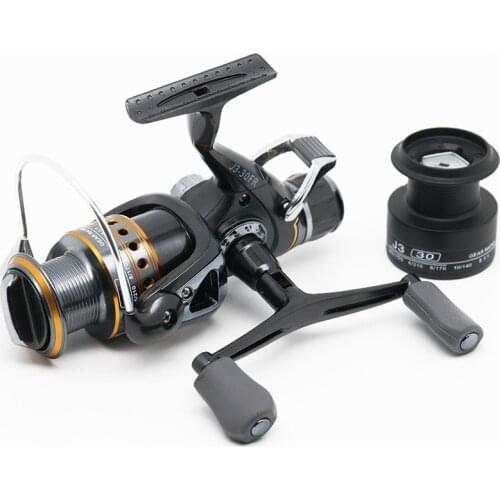 2020New High Speed Double Spool Spinning Fishing Reel Full Water Dual-Use Carp Fishing Reels Left/Right Hand Fishing Reel Wheels