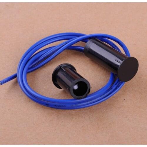 LETAOSK Black 220V Normally Open Wardrobe Closet Door Window Magnet Sensor Detection Proximity Switch N/O Magnetic enhancement