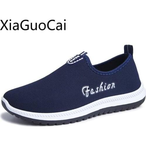 Mens Casual Leisure Shoes Spring and Autumn Male Walking Shoes Breathable Mens Casual Sneakers
