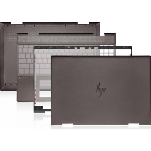 NEW Laptop LCD Back Cover/Front Bezel/Palmrest/Bottom Case For HP Envy X360 15-CN 15-AG TPN-W134 Series Brown