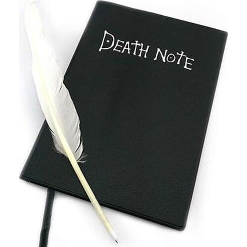 PPYY NEW -Fashion Anime Theme Death Note Cosplay Notebook New School Large Writing Journal 20.5cm*14.5cm