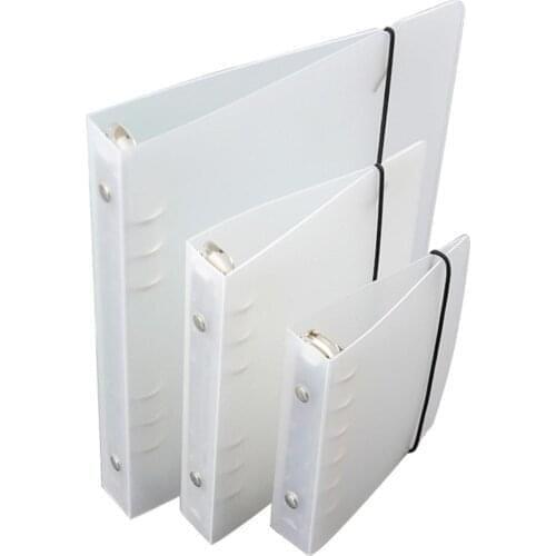 PP A5 A6 A7 B5 Spiral Notebook Cover Transparent Matte Binder Cover for Diary Planner Paper Book Storage Box Supply