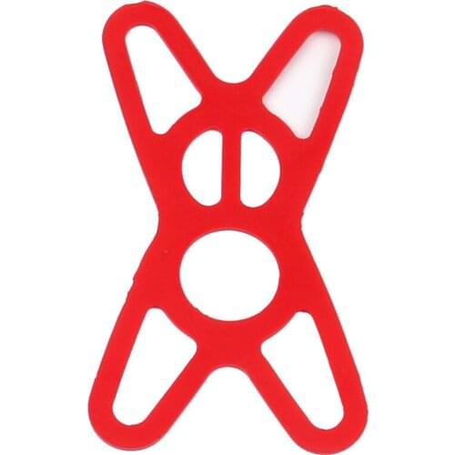 Anti-Slip Silicone bands Motorcycle/Bike/Bicycle Handlebar Cradle Mount Holder secure Clip Mobile Phone Bracket Random sent