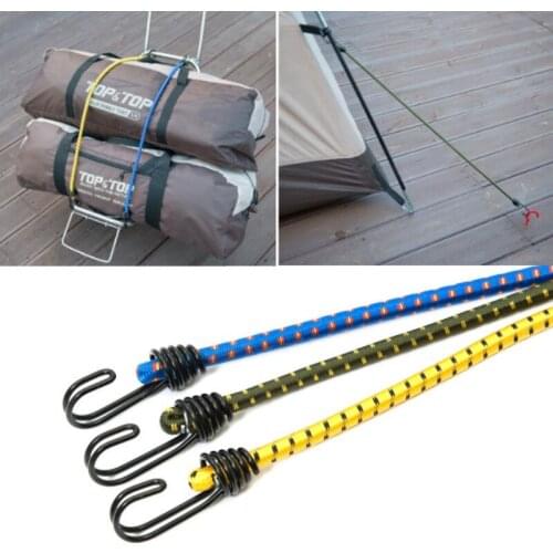 Outdoor tent binding rope High elastic elastic belt clothesline camping luggage packing line tent accessories
