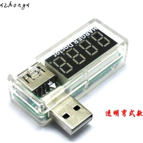USB charging current/voltage tester detects the USB device for the USB voltmeter