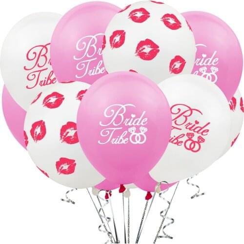 Hen Party Bride Tribe Balloon Team Bride Bachelorette Wedding Party Supplies Hen Night Bridal Shower Decoration Balloon