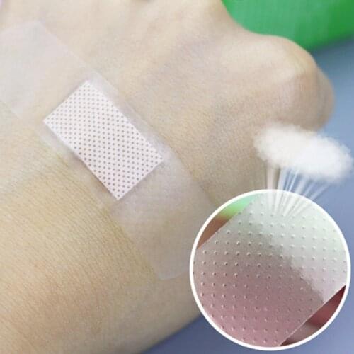 160pcs/Box Waterproof Adhesive Bandages Flexible Fabric Adhesive Bandages With Absorbent Non-Stick Pad For Wound Care First Aid