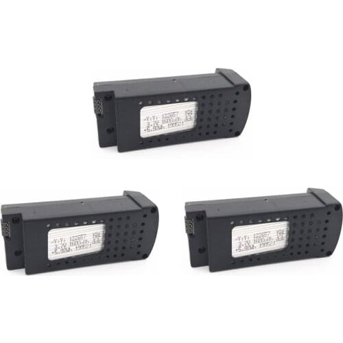 3pcs Original 3.7V 1600mAh Battery For SG106 RC Helicopter Drone Quadcopter Spare Parts SG-106 Battery