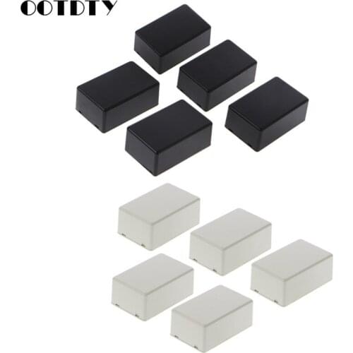 5Pcs New Plastic Electronic Project Box Enclosure Instrument Case DIY 70x45x30mm