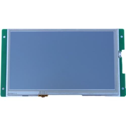 7 Inch Bare Screen Smart Programmable Touch Screen 800X480 HMI TFT LCD USB RS232 RS485 Modbus RTU Color Display Free Examples
