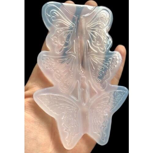 Butterfly Pendant DIY Silicone Mold Resin Casting Craft Jewelry Making Tools