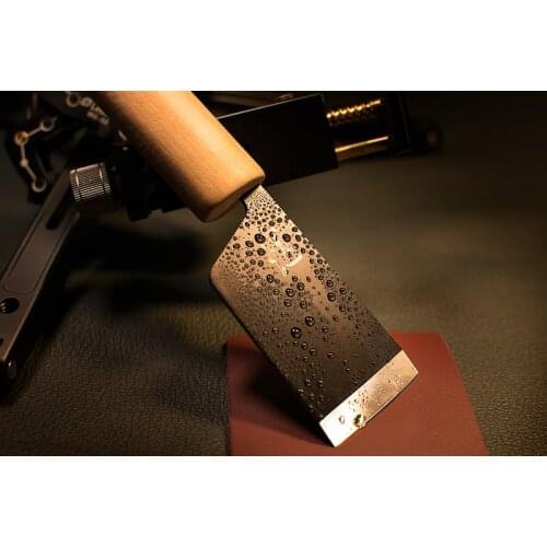 D2 HRC59-60 WOODEN HANDLE 36MM high grade designer leather craft tool set Leather cutting knife