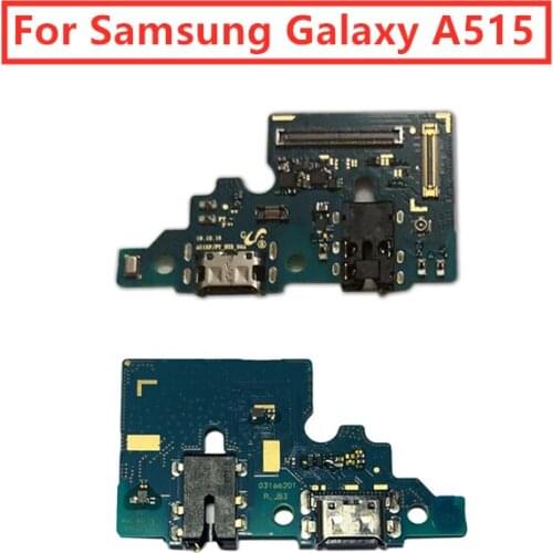 For Samsung Galaxy A515 USB Charger Port Dock Connector PCB Board Ribbon Flex Cable Charging Port Component Replacement Spare Pa