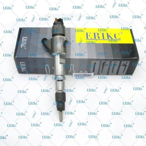 ERIKC 0445120163 CRIN Injector 0 445 120 163 Diesel Fuel Engine Common Rail Nozzle 0445 120 163 G5A1001112100A38 for Yuchai YC6G