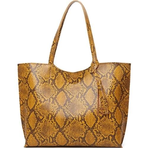 Gold Catalpa Reptile Bags For Women