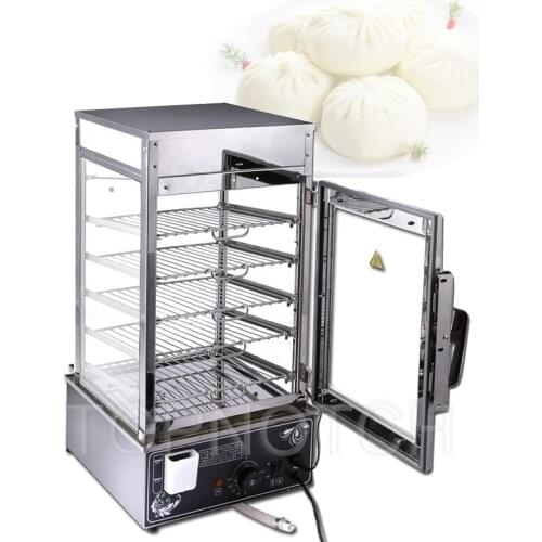 Commercial Food Steamer Display Convenient Fast Food Steaming Machine Steaming Cabinet Insulation Cabinet