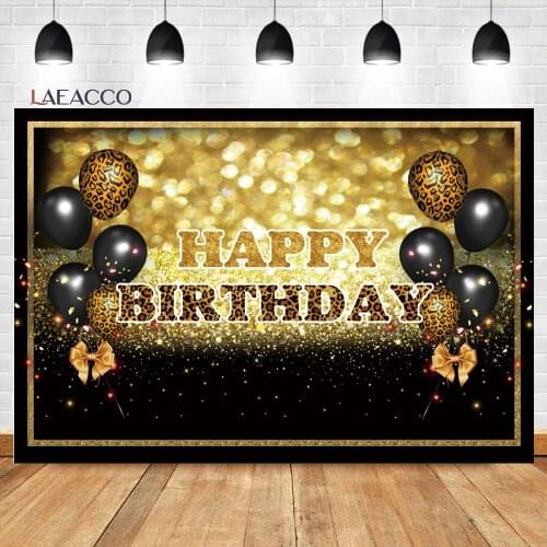 Laeacco Fantasy Polka Dot Leopard Balloon Baby Newborn Birthday Party Pattern Customized Photocall Portrait Photography Backdrop