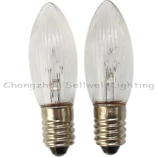 Miniature Lamp Bulbs Lighting E10 14x45 12v 3w 10pcs A144