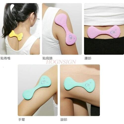Small mini portable charging automatic intelligent massager low frequency electronic pulse electric cervical physiotherapy instr