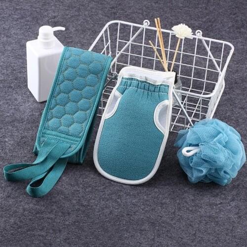 Exfoliating Gloves, Body Exfoliator Scrubbers for Use In Shower or Bath, Deep Exfoliation Glove, Premium Scrub Wash Mitt Dropshi