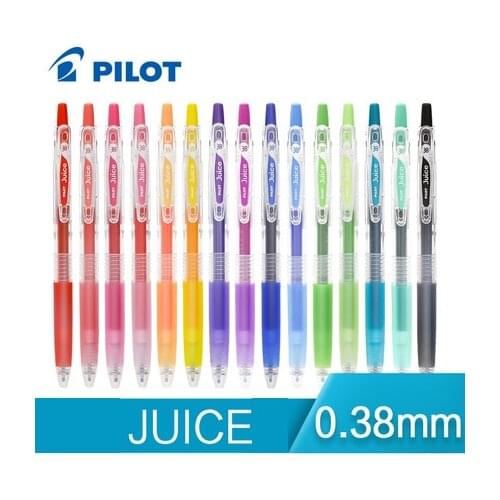 1pcs Pilot Juice Gel Pen LJU-10UF 0.38mm 24 Color Account for School Office Writing Quick Dry Supplies Stationery Gel Pens