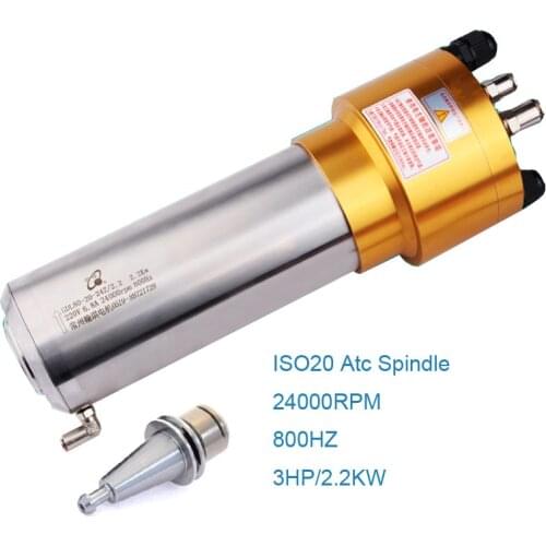 ATC CNC Spindle ISO20 ISO30 BT30 BT40 spindle for cnc router