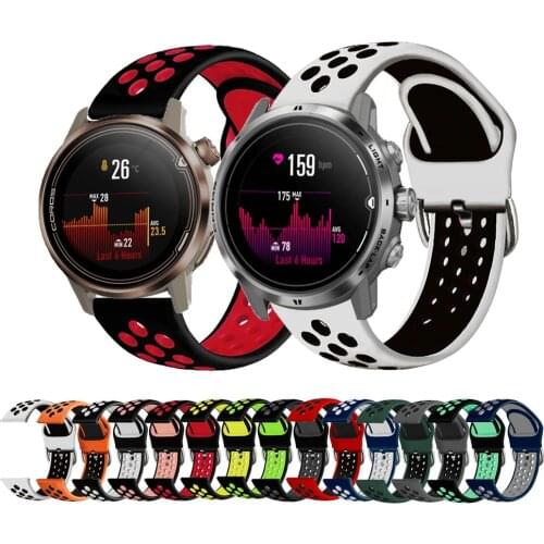 Silicone Correa Wrist Band for COROS APEX Pro / APEX 46mm 42mm Strap Watchband For COROS PACE 2 PACE2 Bracelet ремешок