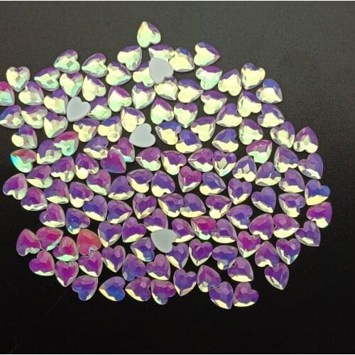 New Style 20Pcs Nail Art Rhinestones k9 Flatback Shaped Elongated Teardrop Rectangle Stones For 3D Nails Decoration