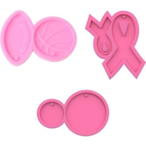 Jewelry Pendant Silicone Mould DIY Crafts Making Tool Keychain Epoxy Resin Mold