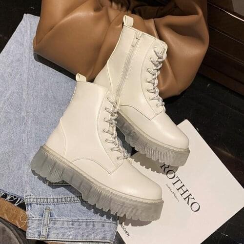 Women Ankle Boots Fashion Platform Warm Winter Shoes Woman Thick Bottom Office Lady Casual Daily Footwear222